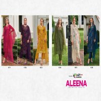 Lady Leela Aleena Wholesale Embroidery And Handwork Kurtis With Pant And Dupatta