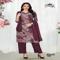 Princess New Submit Look Cao Wholesale Handwork Kurtis With Pant And Dupatta