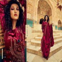 AIQA Sastra Wholesale Pure Velvet With Fancy Work Winter Suits