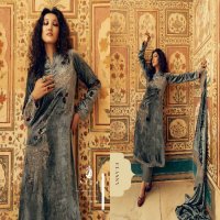 AIQA Sastra Wholesale Pure Velvet With Fancy Work Winter Suits