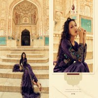 AIQA Sastra Wholesale Pure Velvet With Fancy Work Winter Suits