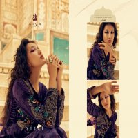 AIQA Sastra Wholesale Pure Velvet With Fancy Work Winter Suits