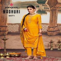 Rangoon Madhuri Wholesale Silk With Fancy Code Work Kurtis With Pant And Dupatta