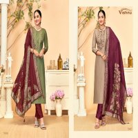 Vishnu Glorious Wholesale Simmer Fabrics Dress Material