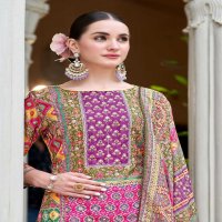 bellla vol 10 by alok suits pure muslin pakistani print suits