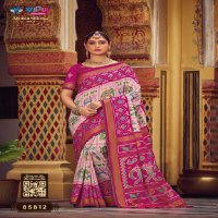 Vipul Aroma Silk Plus Vol-4 Wholesale Smooth Patola Silk Party Wear Sarees