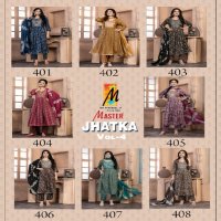 master jhatka vol 4 casual wear capsule print full stitch salwar kameez