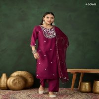 Mahotsav Swapna Wholesale Muslin Fabrics Readymade Salwar Suits