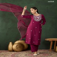 Mahotsav Swapna Wholesale Muslin Fabrics Readymade Salwar Suits