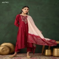 Mahotsav Swapna Wholesale Muslin Fabrics Readymade Salwar Suits