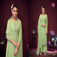 Triple AAA Stree Wholesale Viscose Chinon Self Jacquard Dress Material