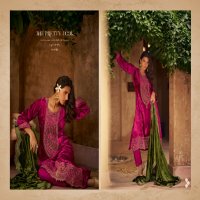 AIQA Shikarbagh Wholesale Pure Velvet With Fancy Work Winter Suits