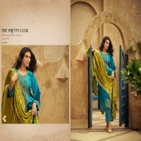 AIQA Shikarbagh Wholesale Pure Velvet With Fancy Work Winter Suits