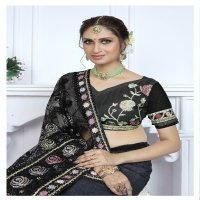 BT-Viddhi Wholesale Heavy Butterfly Net Designer Sarees