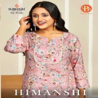 himanshi SBS by subhash sarees cotton digital print daily wear long kurti