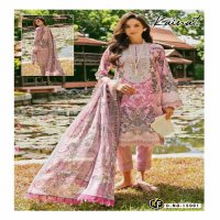 Keval Fab Kainat Vol-15 Luxury Lawn Collection Cotton Dress Material