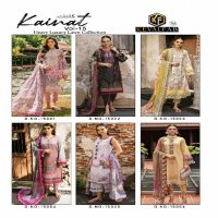 Keval Fab Kainat Vol-15 Luxury Lawn Collection Cotton Dress Material