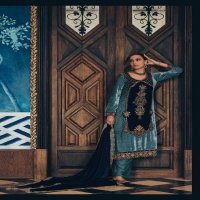 Gull Jee Shaheen Wholesale Viscose Velvet With Embroidery Winter Salwar Suits