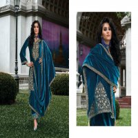 Kilory Qurbat Wholesale Pure Premium Velvet With Coding Work Winter Salwar Suits