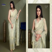 sethnic lifestyle posh 46001-46003 simmer net exclusive saree supplier