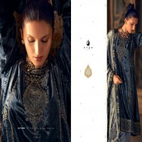 silsila by AIQA winter special velvet stylish look ladies suits