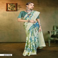 VALLABHI PRINTS LASHKARA VOL 2 OCCASION WEAR BRASSO SAREE WHOLESALER