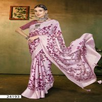 VALLABHI PRINTS LASHKARA VOL 2 OCCASION WEAR BRASSO SAREE WHOLESALER