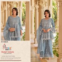 Shree Fabs R-1358 Wholesale Readymade Indian Pakistani Salwar Suits