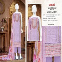 bipson prints aston martin 2855 roman silk 3pcs dress material