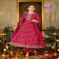 Radhika Lifestyle Prasang Vol-1 Wholesale Anarkali Gown With Pant And Dupatta