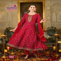 Radhika Lifestyle Prasang Vol-1 Wholesale Anarkali Gown With Pant And Dupatta