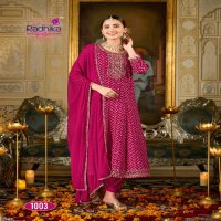 Radhika Lifestyle Prasang Vol-1 Wholesale Anarkali Gown With Pant And Dupatta