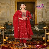 Radhika Lifestyle Prasang Vol-1 Wholesale Anarkali Gown With Pant And Dupatta