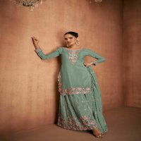 Gulkayra Elvira Wholesale Real Chinon  Stitched Salwar Kameez