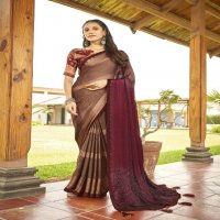 Vallabhi Nackless Wholesale Chiffon Fabrics Indian Sarees