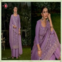 Triple AAA Bina Wholesale Crunshi Silk With Cording Work Dress Material