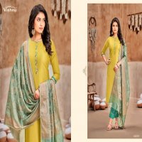 Vishnu Aarohi Wholesale Banarasi Silk Fabrics Dress Material