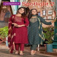 Rangmaya Spotlight Vol-2 Wholesale Kurti With Pant And Dupatta