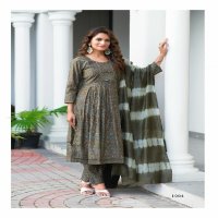 Mystic 9 Mona Vol-1 Wholesale Premium Quality Nyra Cut Kurtis With Pant And Dupatta