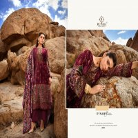 Rupali Begum Wholesale Pure Viscose Velvet Brasso Cut Winter Salwar Suits