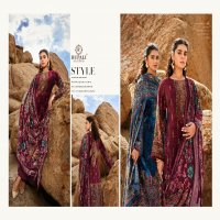 Rupali Begum Wholesale Pure Viscose Velvet Brasso Cut Winter Salwar Suits