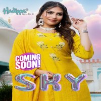 Hadippa Sky Vol-1 Wholesale Straight Cut Kurti With Pant And Dupatta