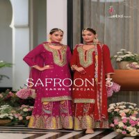 Eba Lifestyle Safroon Vol-3 Karwa Special Readymade Salwar Suits