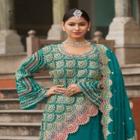 Your Choice Elina Wholesale Straight With Sarara Free Size Stitched Suits