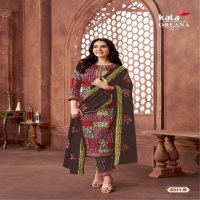 Tarika Creation Kala Oreana Vol-7 Wholesale Cotton Dupatta Dress Material