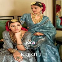 kajari by kira 4101-4107 new trendy soft silk saree collection