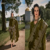 ibiza makhmal edit hit design viscose velvet winter unstitch salwar suit