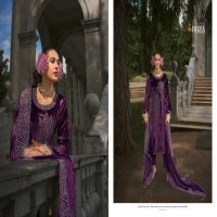 ibiza makhmal edit hit design viscose velvet winter unstitch salwar suit