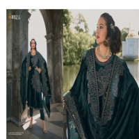 ibiza makhmal edit hit design viscose velvet winter unstitch salwar suit