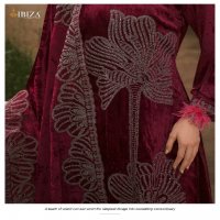 ibiza makhmal edit hit design viscose velvet winter unstitch salwar suit